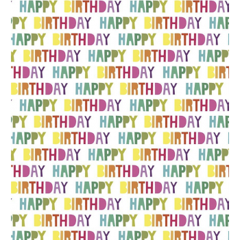 Papel de Regalo "Happy" (Varios modelos)